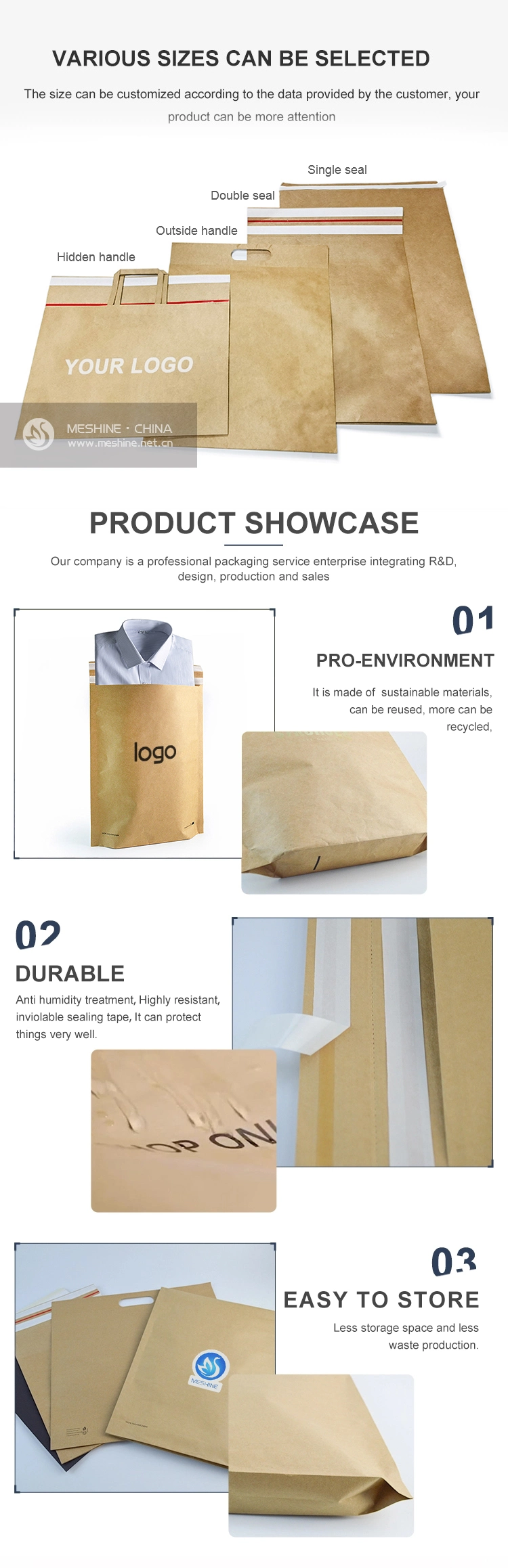 Custom Printed Yellow Kraft Paper Bubble Mailing Bag Courier Express Logistics Packaging Bag Thickened Bubble Envelope Bag