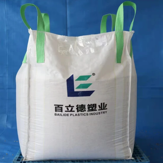 Tubular 1000kg Super Sack Panel en U 1200kg Jumbo Bag FIBC Baffle Bulk Bag 1.5ton Big Bag