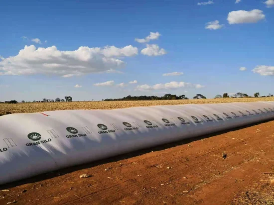 Bolso plástico del ensilaje del silo del PE de la agricultura para el empaquetado del saco de la soja del maíz del arroz del forraje del maíz del grano